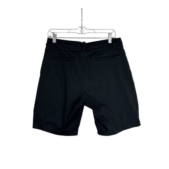 Lululemon Shorts Adult 30 Black Commission Classic Pockets Chino Logo Mens 9” - Picture 2 of 13